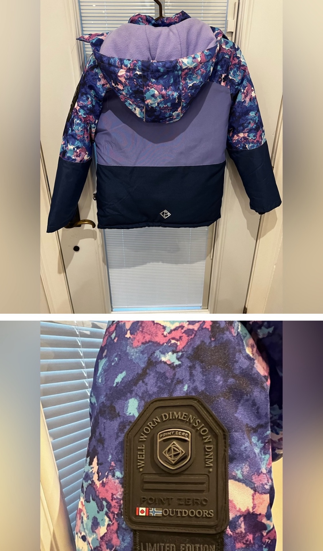 NWOT girls’ size 12 Point Zero parka image indicator(2)