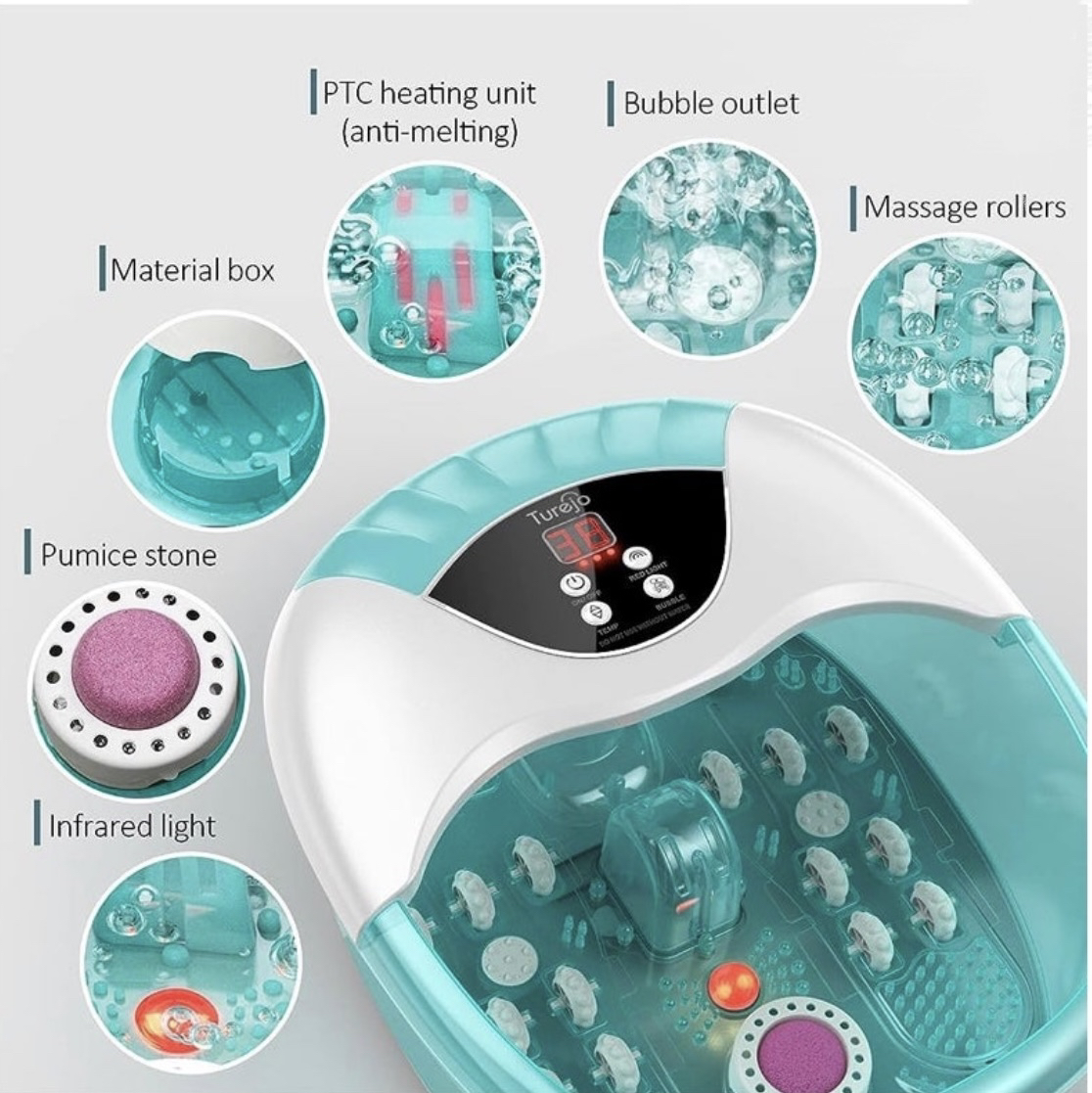 Foot Spa Turejo Foot Bath Massager - photo 2