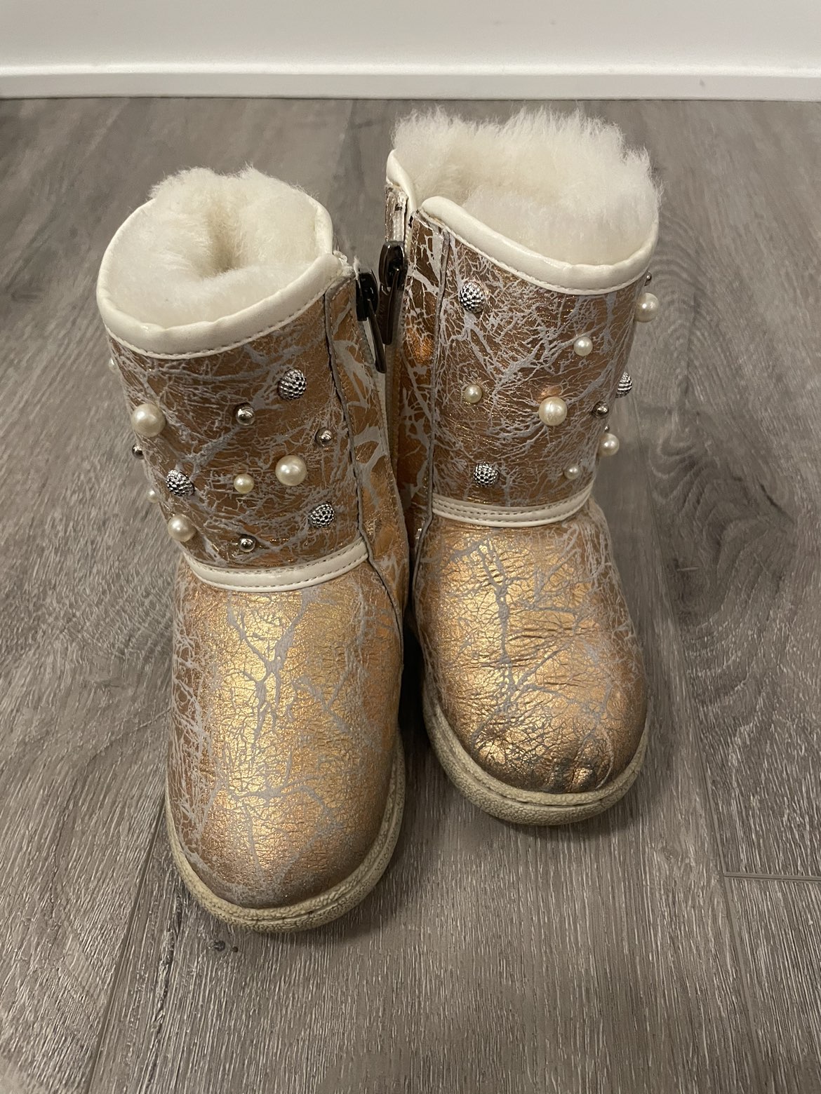 Toddler winter boots VERY WARM size 23 image indicator(2)