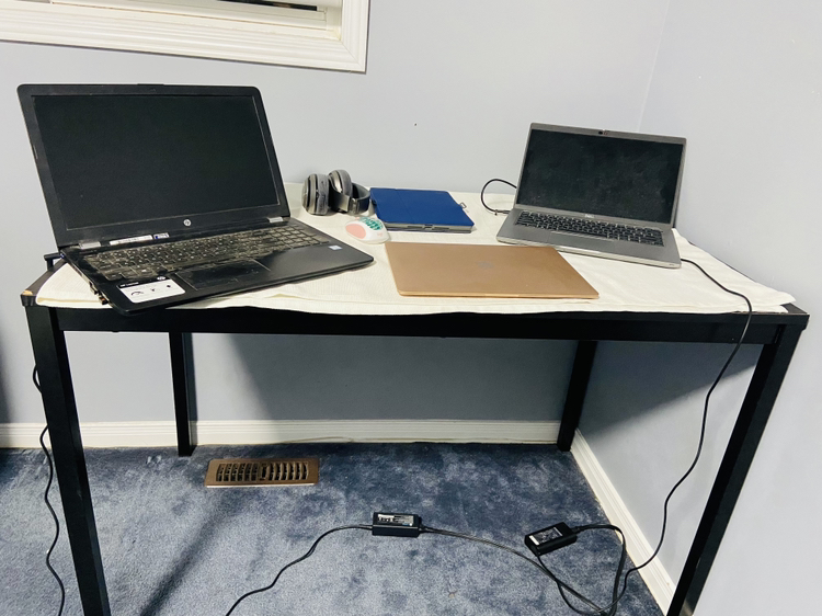 Big computer desk - photo 2