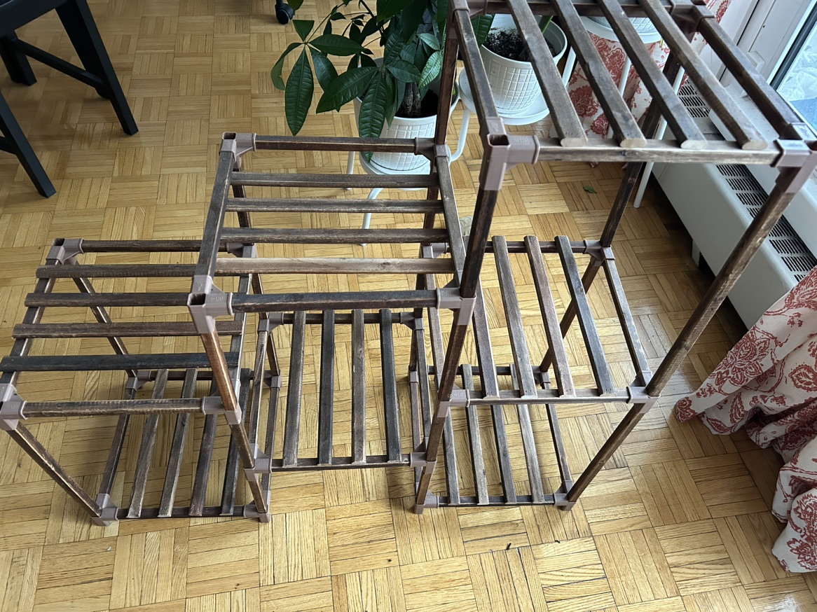 ‼️MOVING OUT SALE ‼️Bamboo Plant Stand