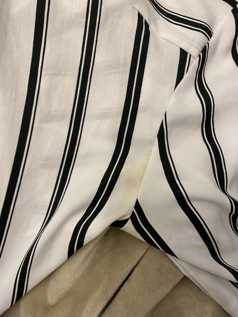 tally weijl - black and white striped blouse image indicator(3)