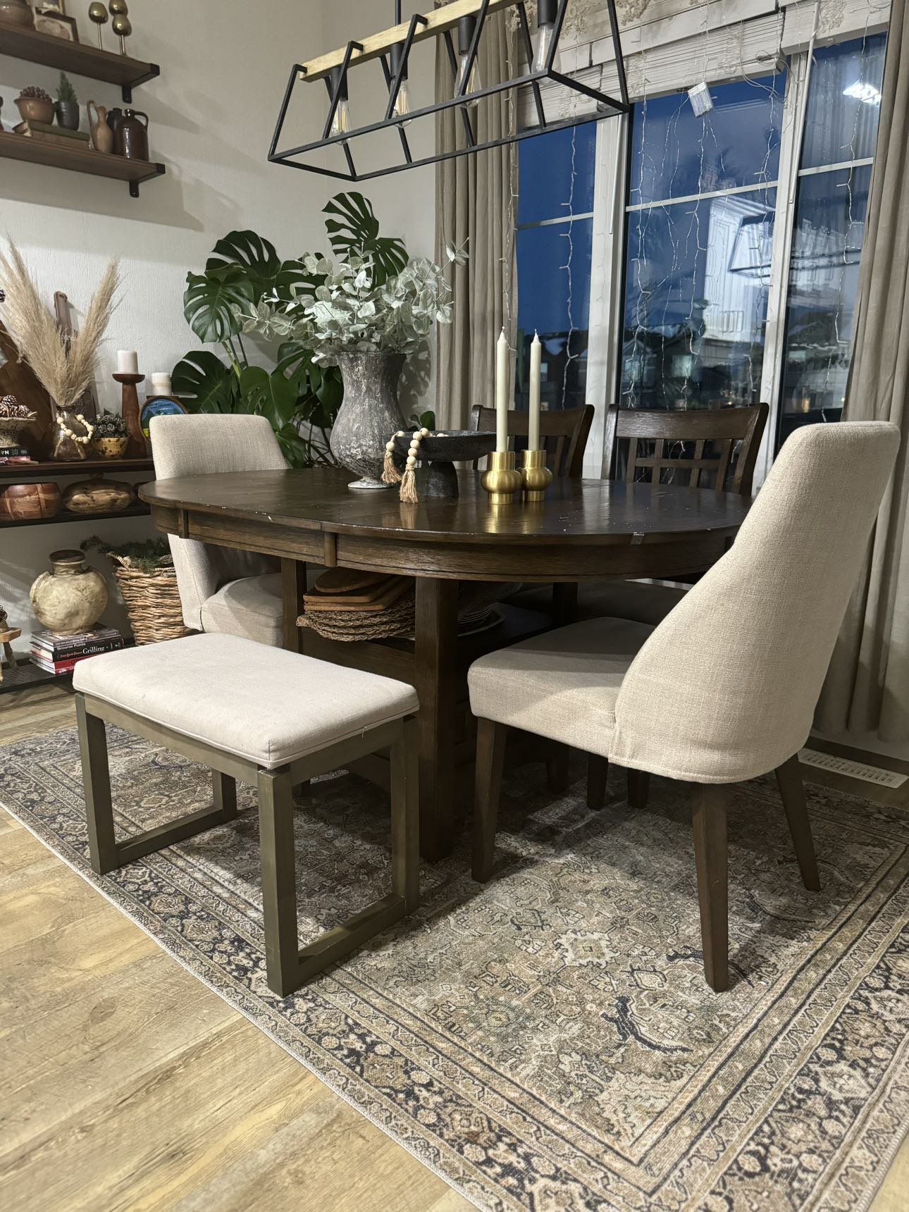 Dining table set