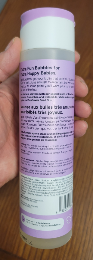 Hello Bello premium bubble bath 🛁 #freecycle image indicator(2)