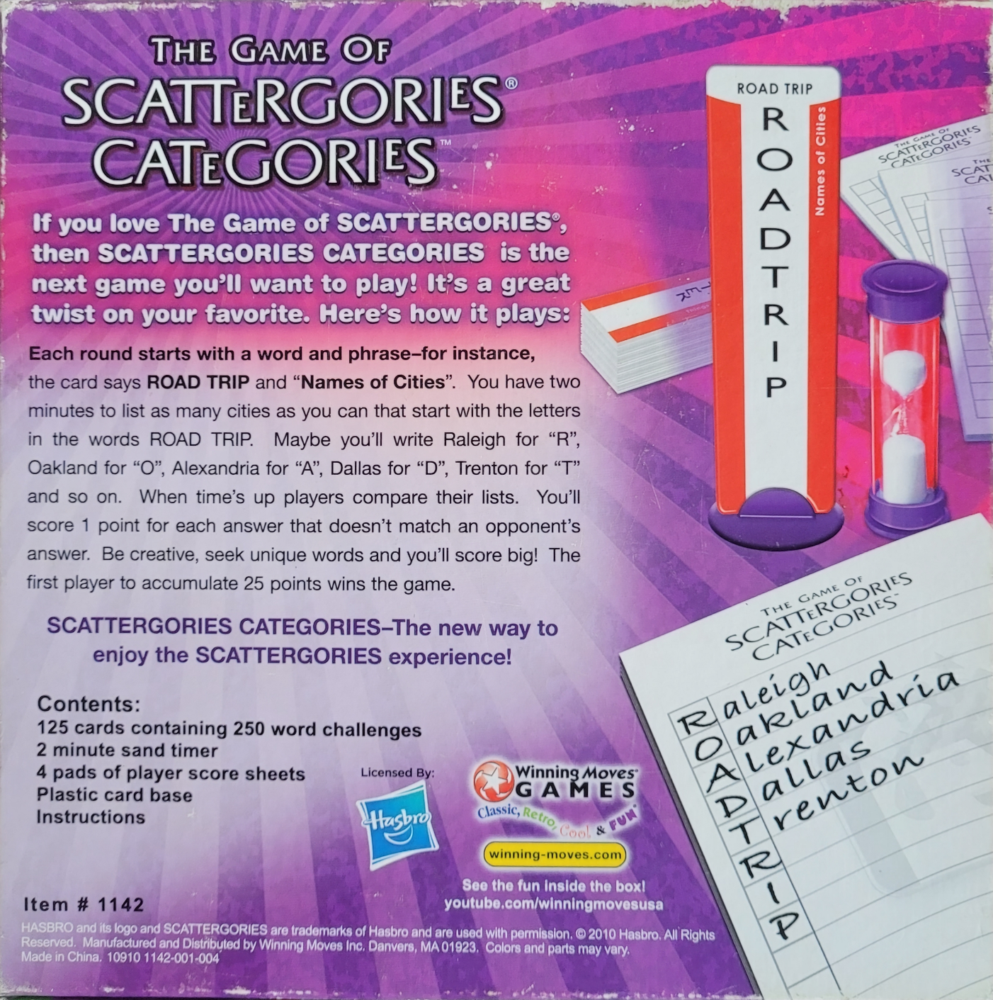 scattergories categories game - photo 2