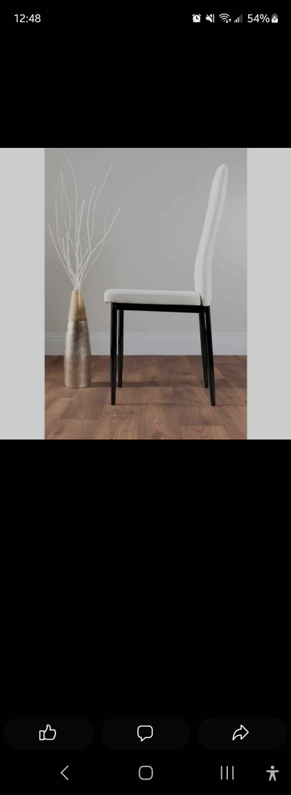 Wayfair faux leather dining chairs - photo 2