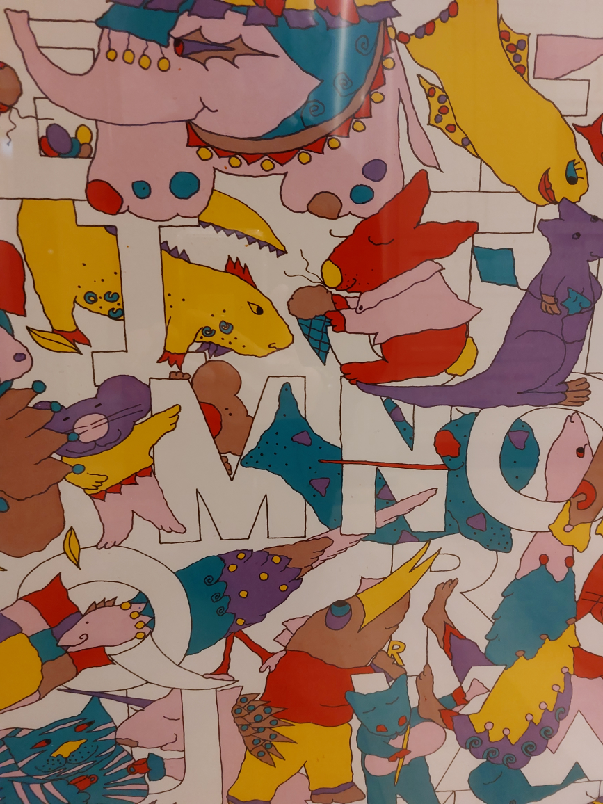 Framed 'Whimsical Alphabet' Print image indicator(4)