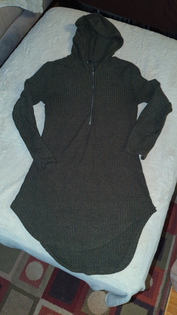 hooded casual sweater