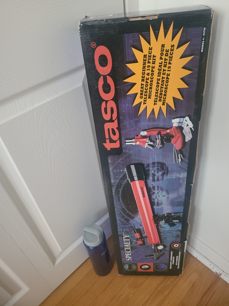 tasco telescope and microscope combine New Years BINGO 🎯 thumbnail