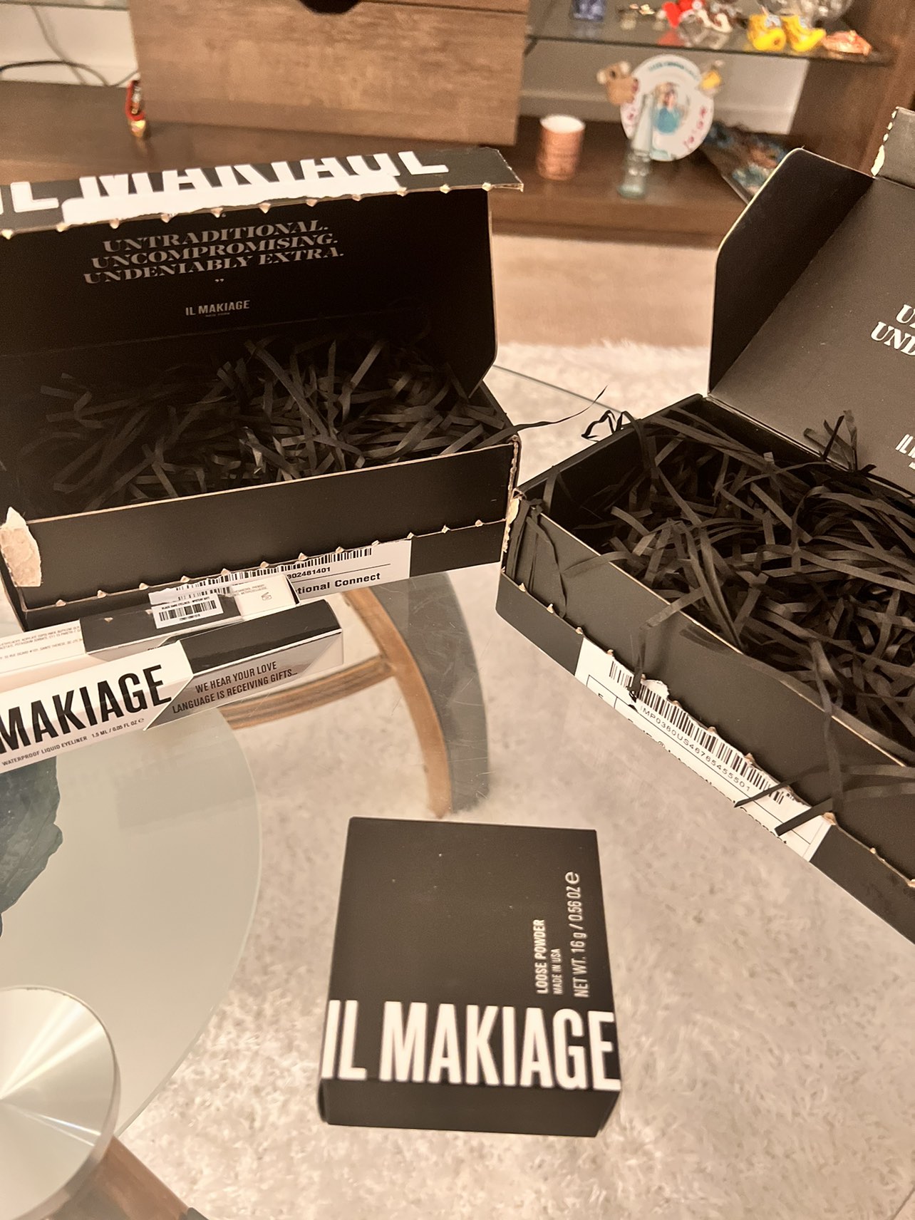 Make up setting powder