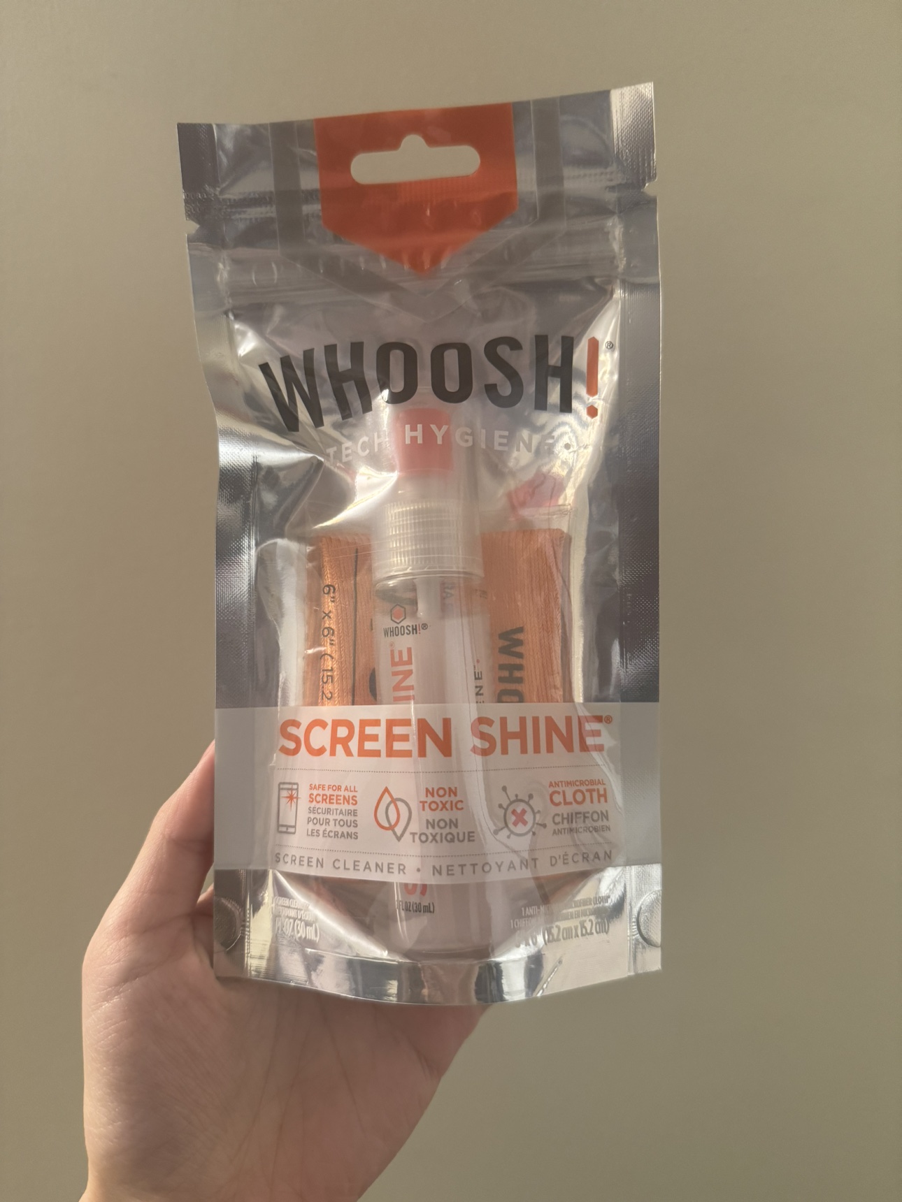 Screen cleaning kit