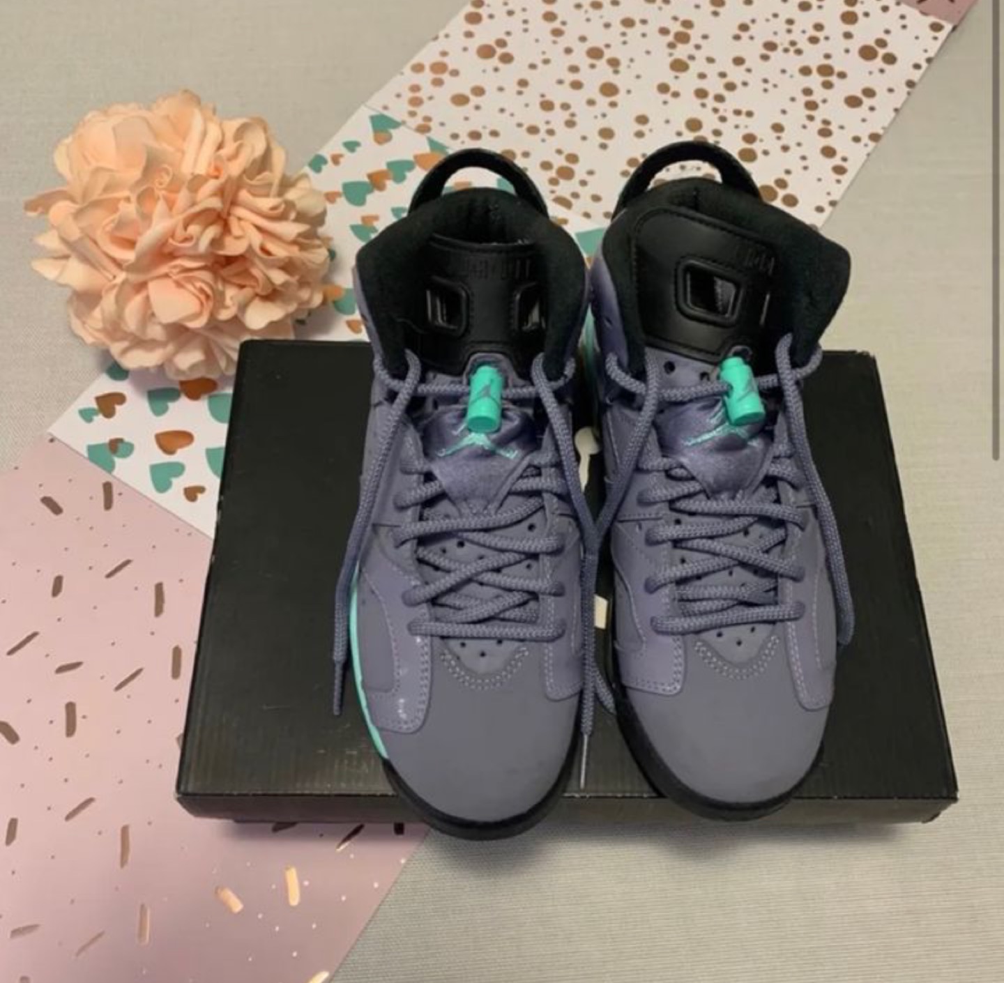 AIR JORDAN 6 RETRO GG 'IRON PURPLE - photo 3