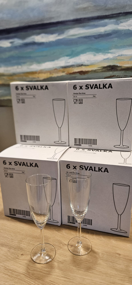66 Svalka Champagne Flutes / Glasses - photo 5