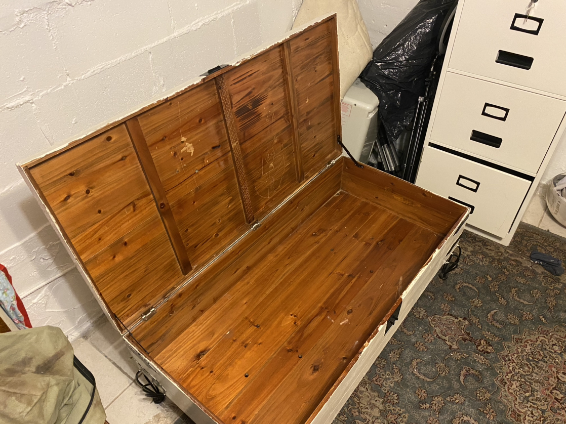 White Coffee table with storage image indicator(7)