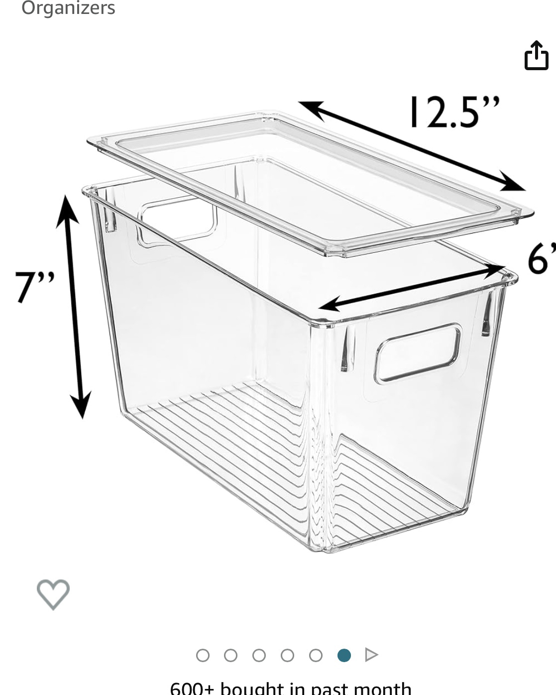 Plastic bins & lids
