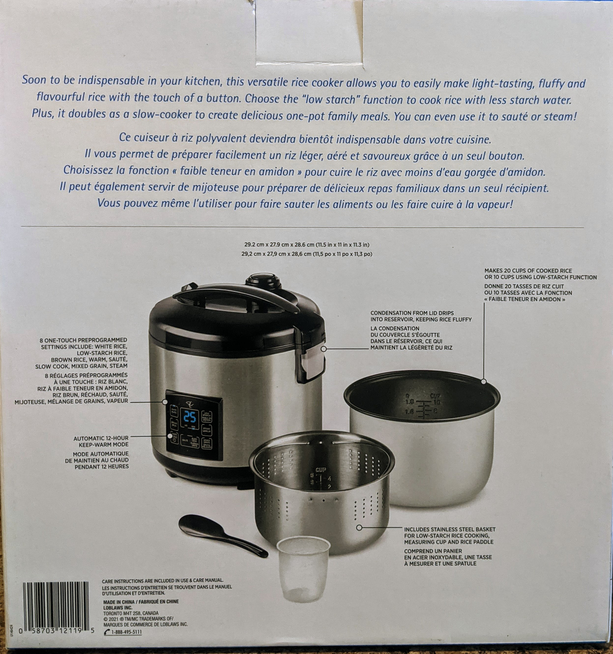 Rice Cooker 20 cups / 4.7 L image indicator(2)