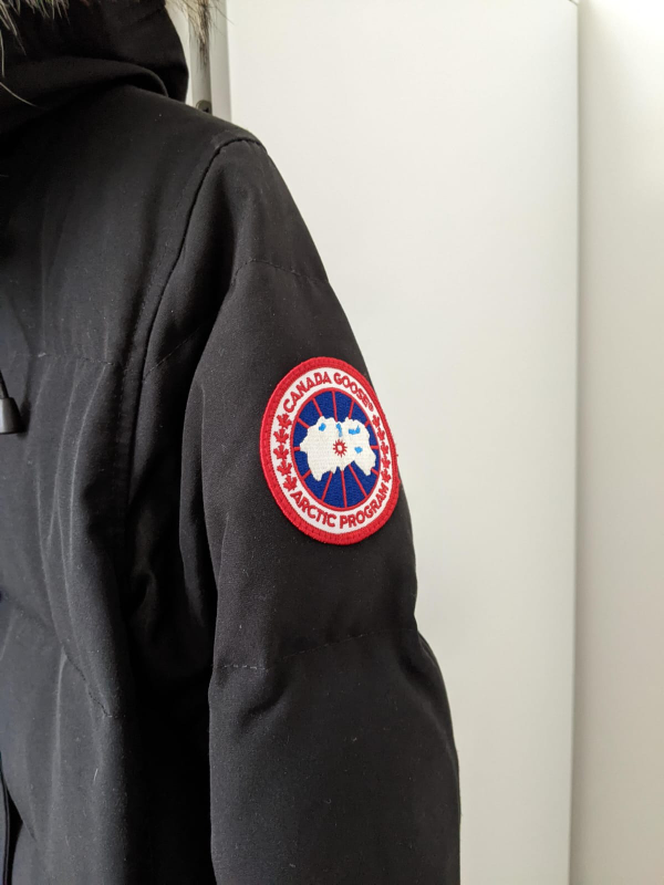 Black Canada Goose Shelburne Parka Coat image indicator(5)