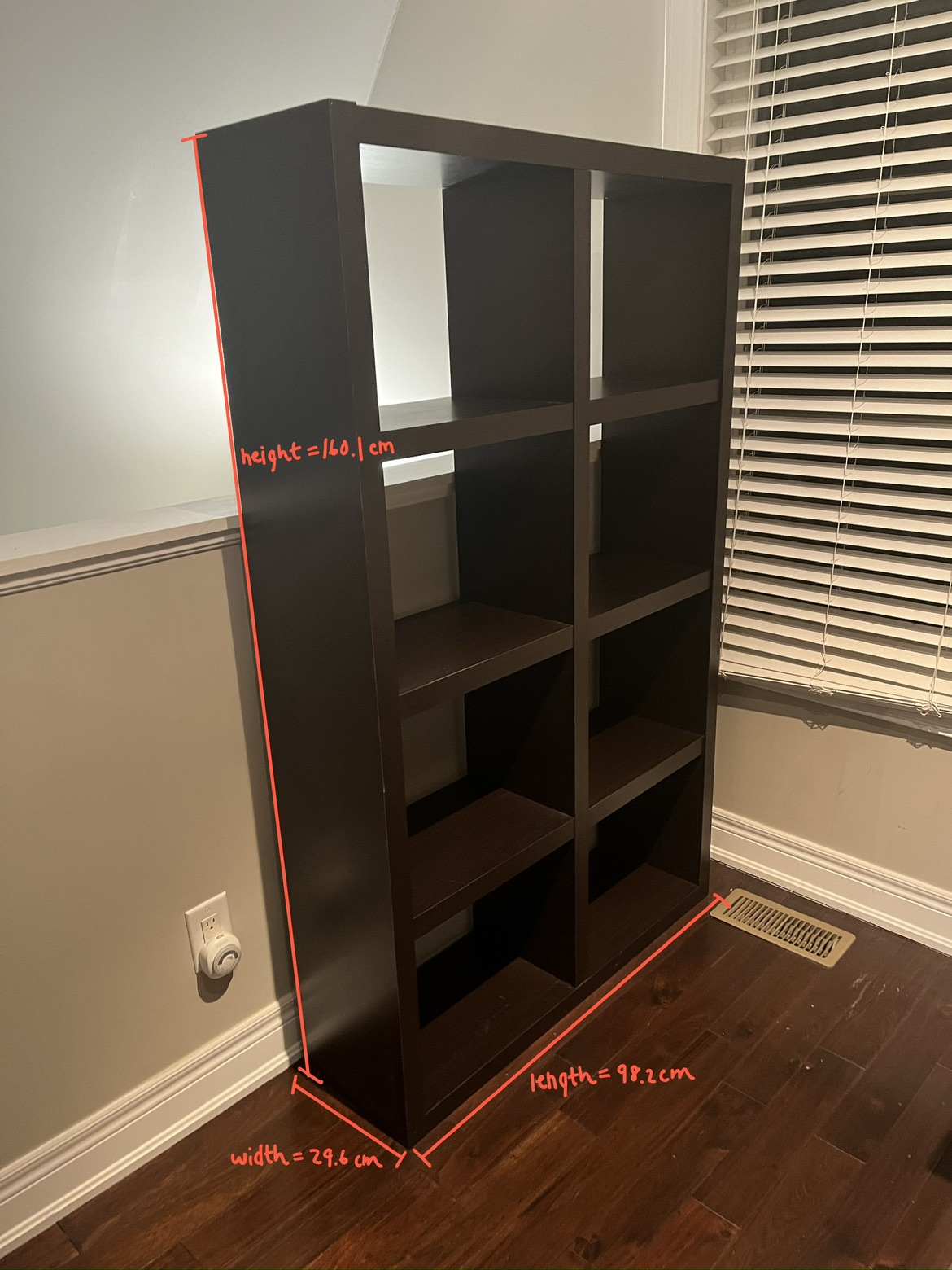 Wooden Storage Shelf - NEED GONE ASAP!! thumbnail