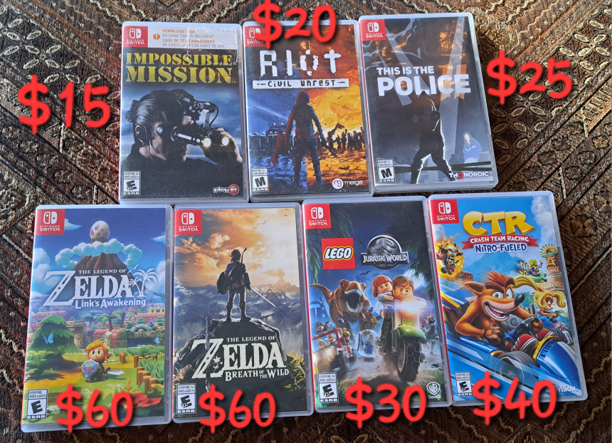 Nintendo switch games