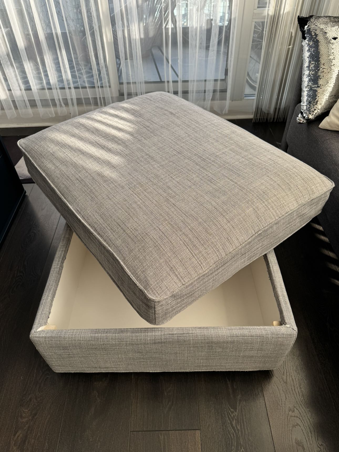 IKEA Kivik Storage Footstool/ Ottoman - photo 4