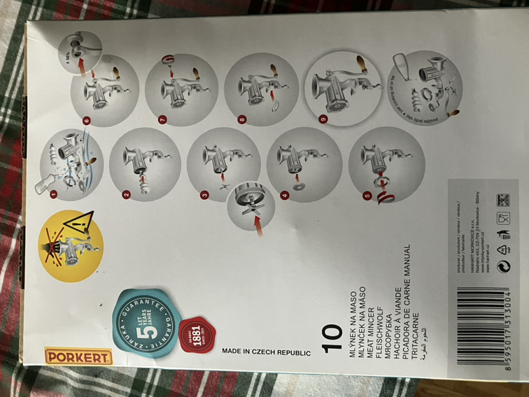 Porkert Meat Grinder - photo 3