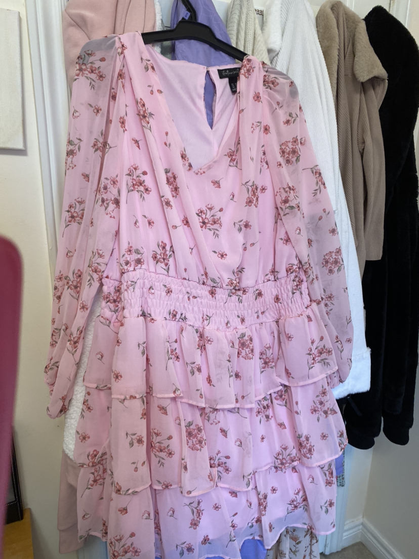 Forever 21 Floral Dress X-Large