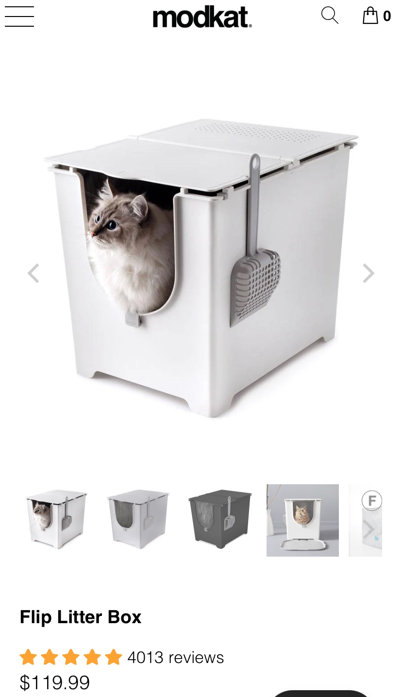 Modcat litter box