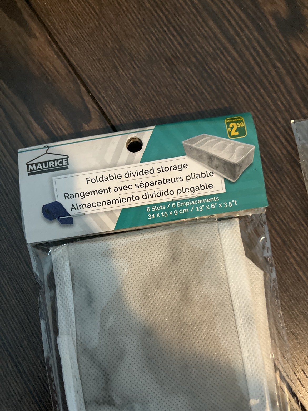 Fabric drawer dividers