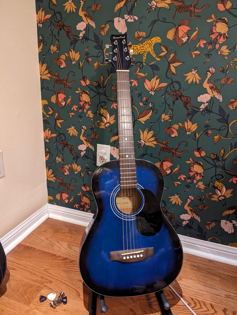 Beaver Creek acoustic guitar 3/4 thumbnail