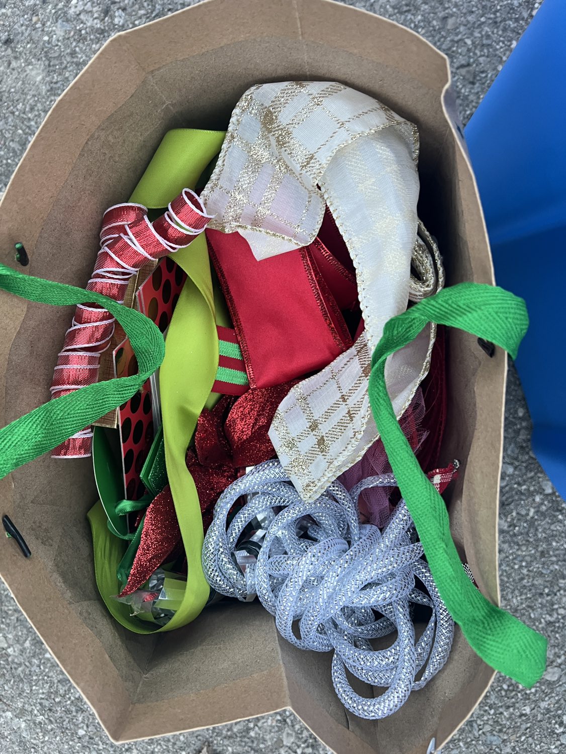 FREE - box of Christmas lights and decorations - photo 2