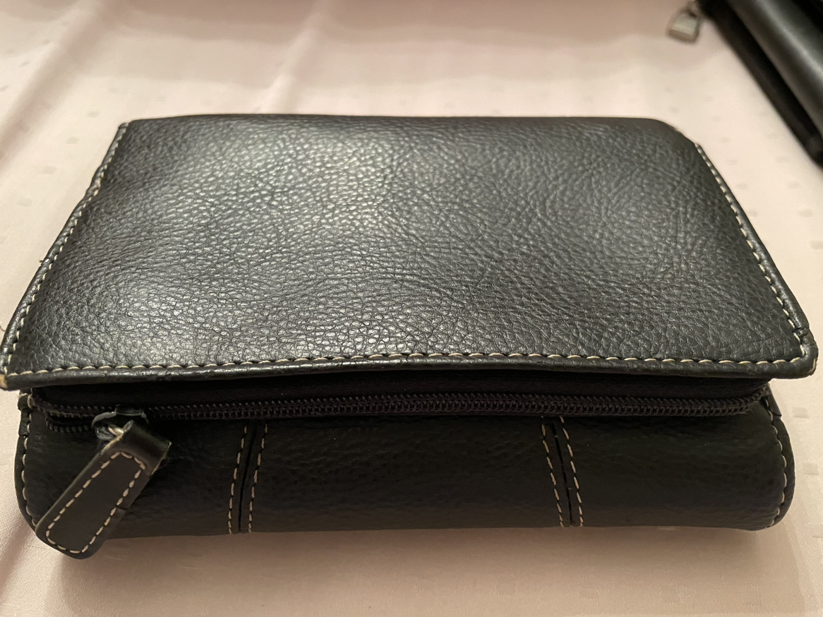 Black leather wallet - photo 4