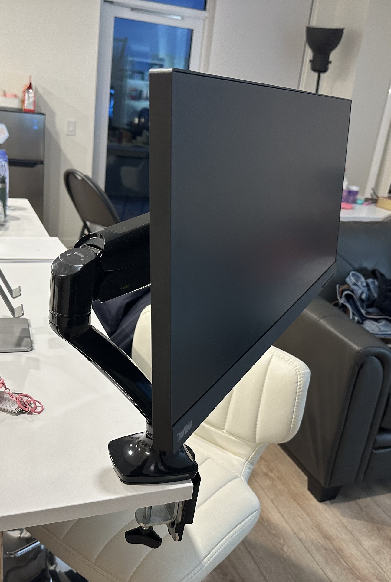 lenovo E29w-20 monitor with Adjustable Desk Mount - photo 3