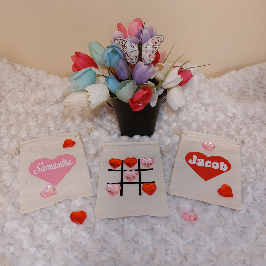 Valentine Tic Tac Toe Bags