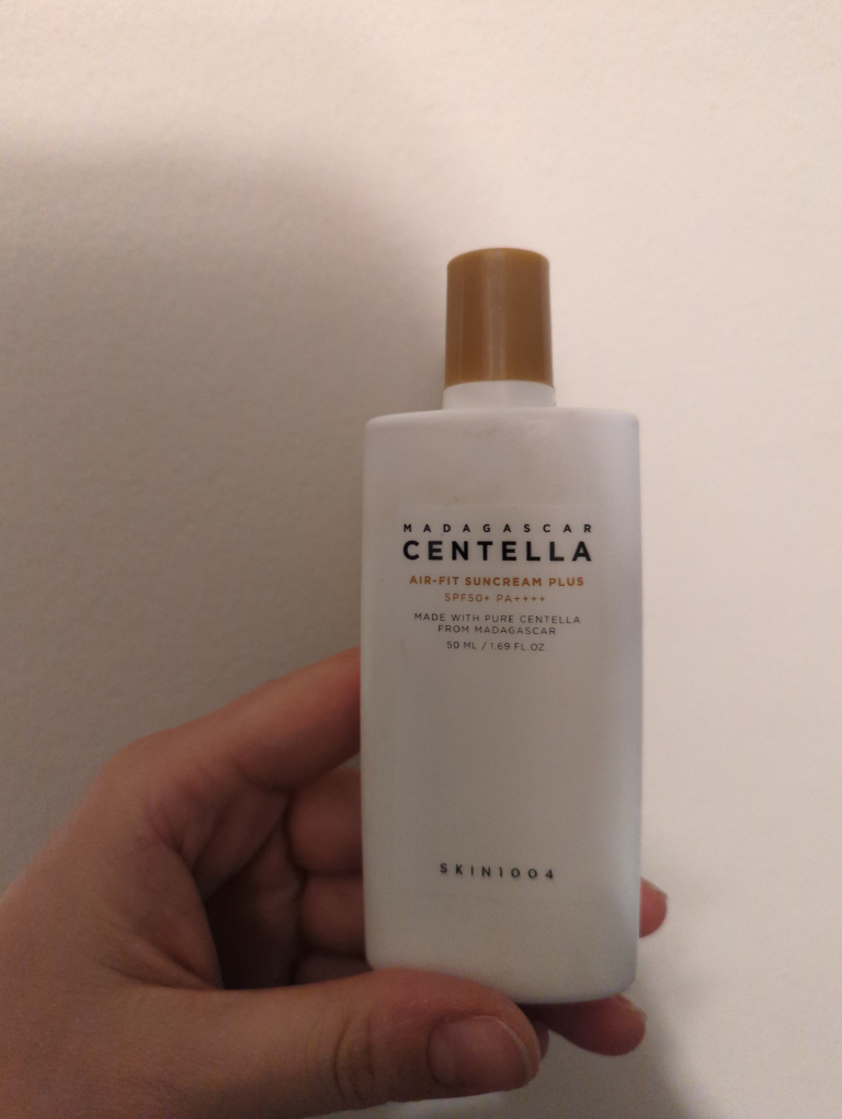 centella SPF 50 mineral sunscreen