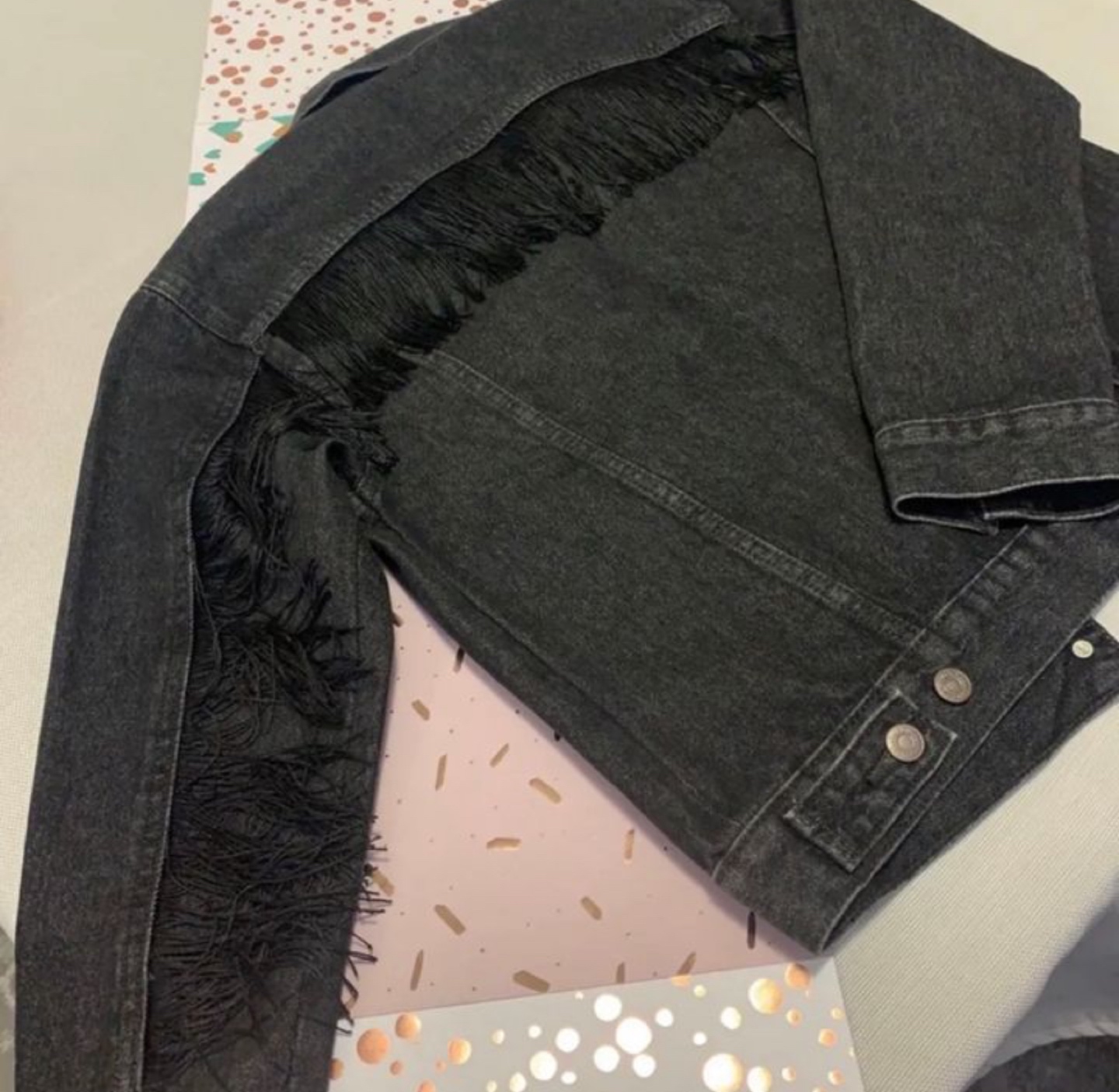 Levi's Fringe Trucker Denim Jacket - photo 5