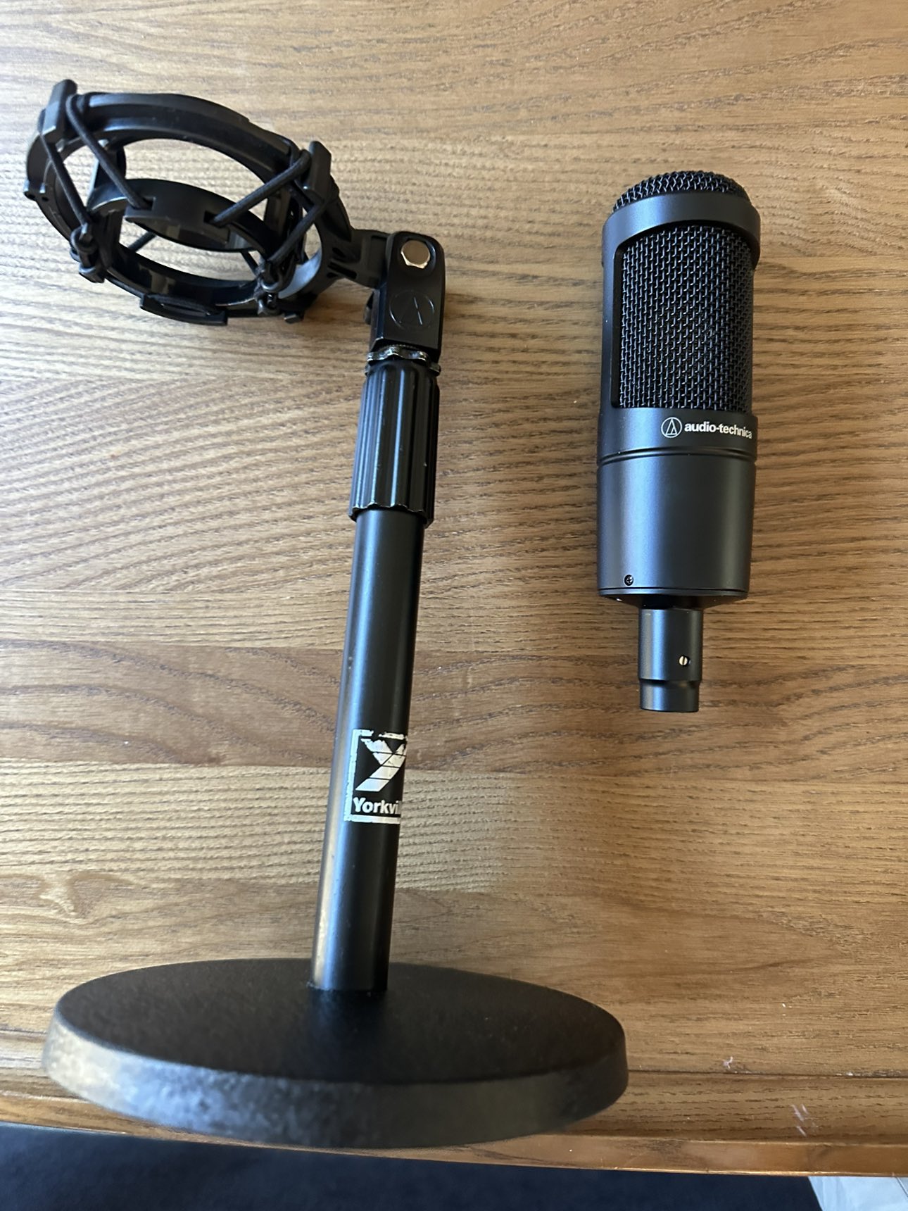 Audio-Technica Mic + Yorkville Stand thumbnail