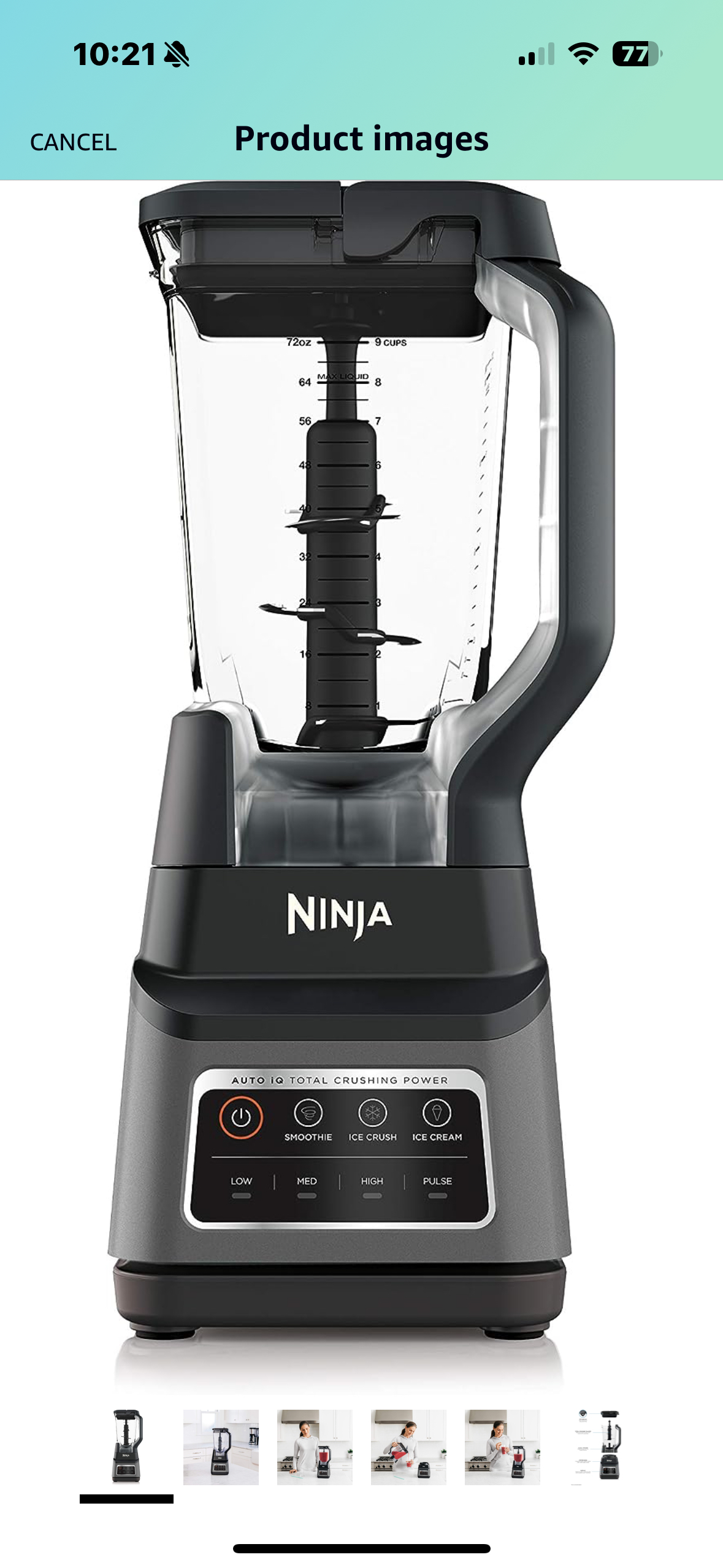 Ninja Smoothie Blender thumbnail