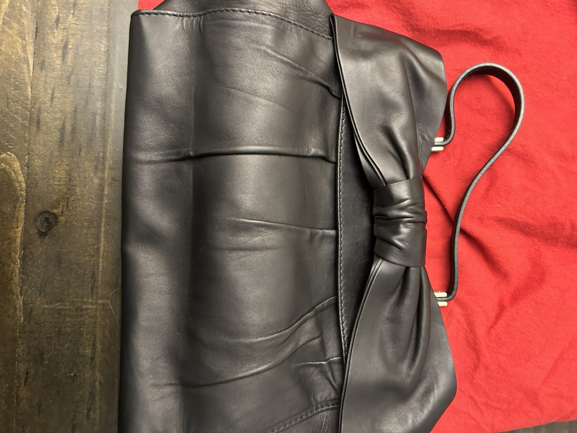 Valentino Garavani Vintage Ribbon Handbag Great Condition image indicator(8)