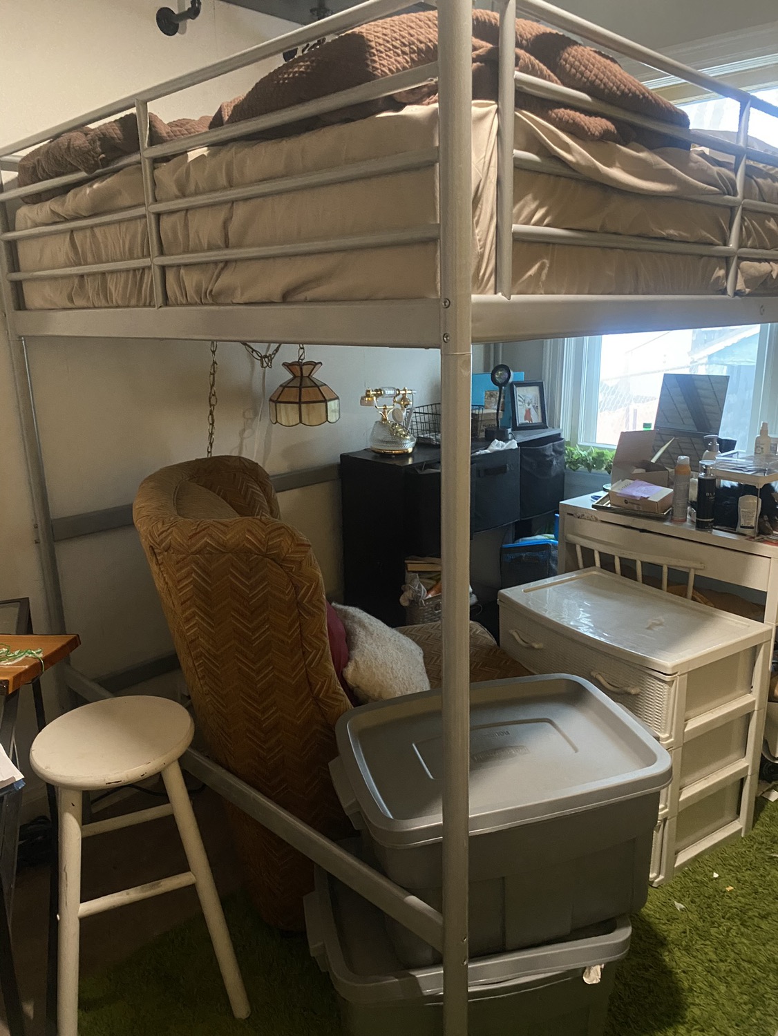 Double/Full Metal Loft Bed - photo 2