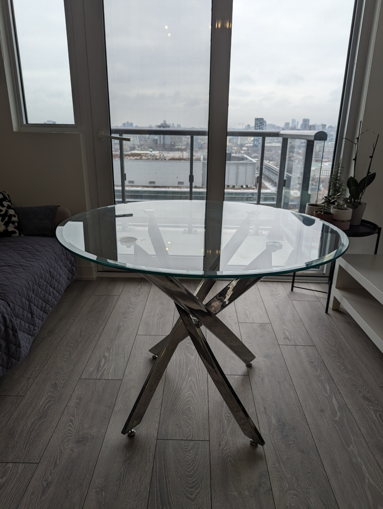 Round Dining Table Glass