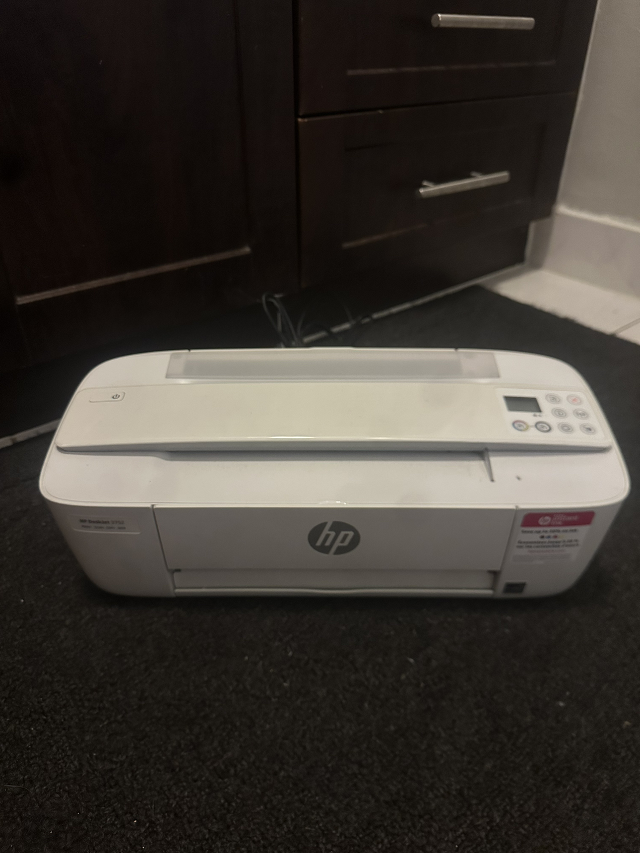 HP white printer