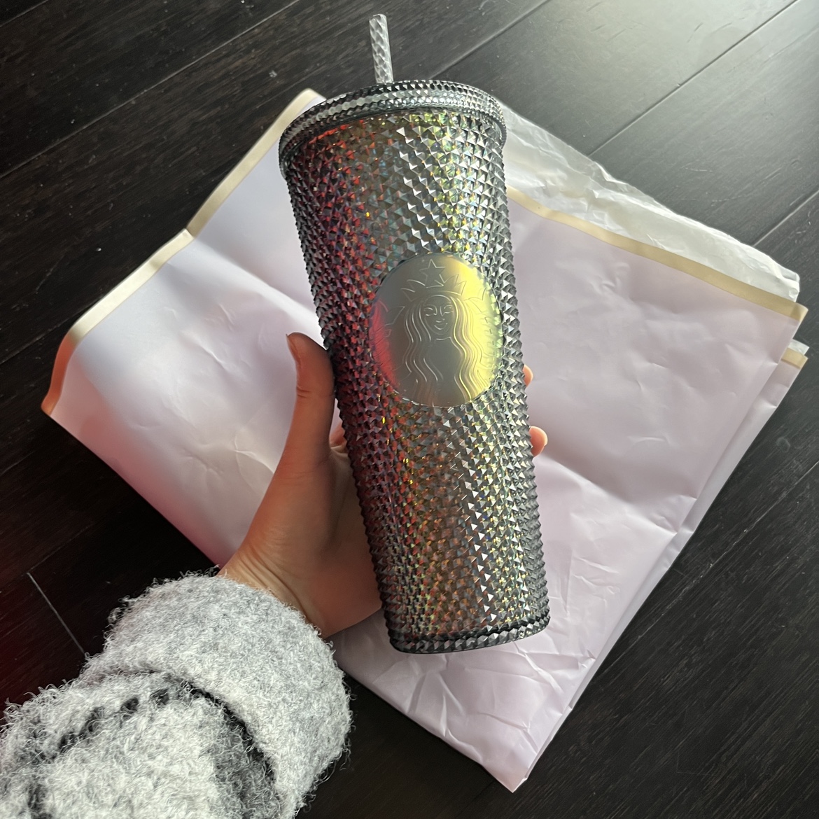 Limited Edition Starbucks Cup with Straw SUPER PRETTY thumbnail
