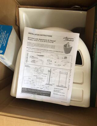 Wall mount sink image indicator(2)