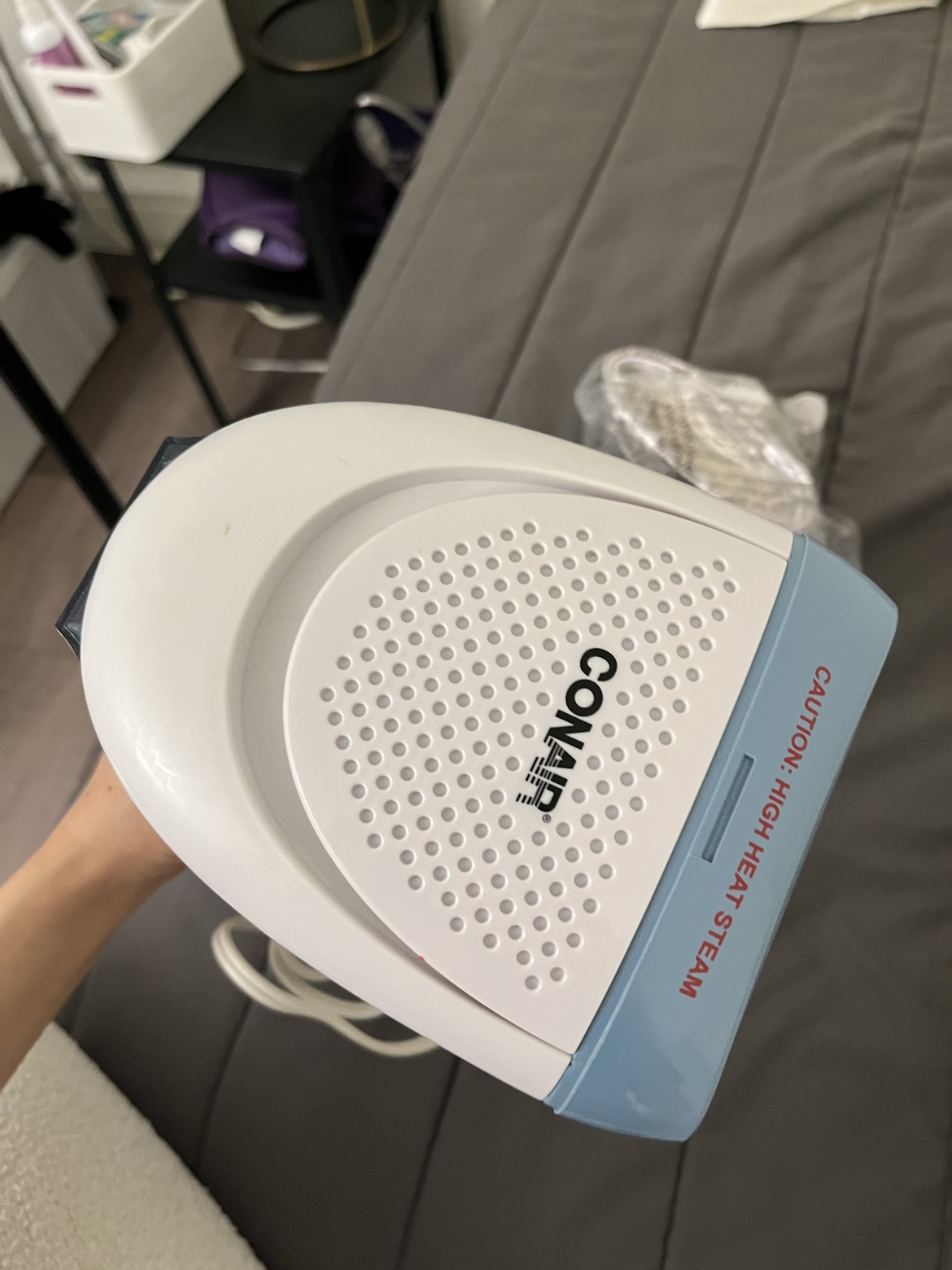 Conair Handheld Garment Steamer for Clothes, - photo 3