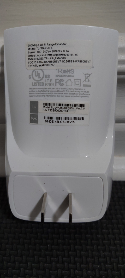 TP link wifi range extender - photo 2