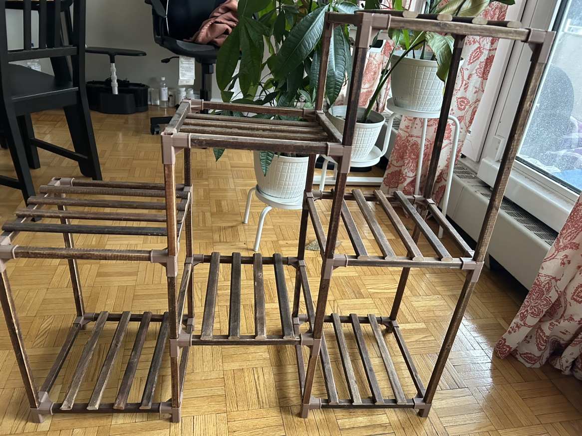 ‼️MOVING OUT SALE ‼️Bamboo Plant Stand - photo 2