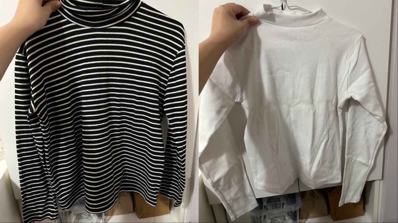 Bundle- 2 longsleeve high-neck tshirts thumbnail