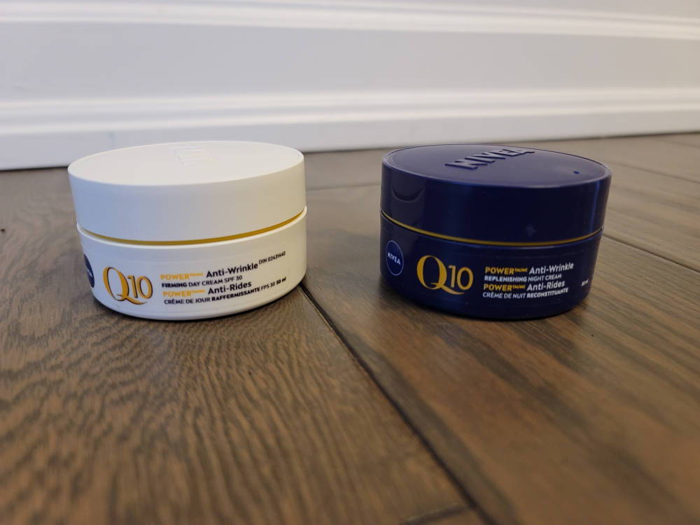 Nivea Q10 Power day and night cream #freecycle