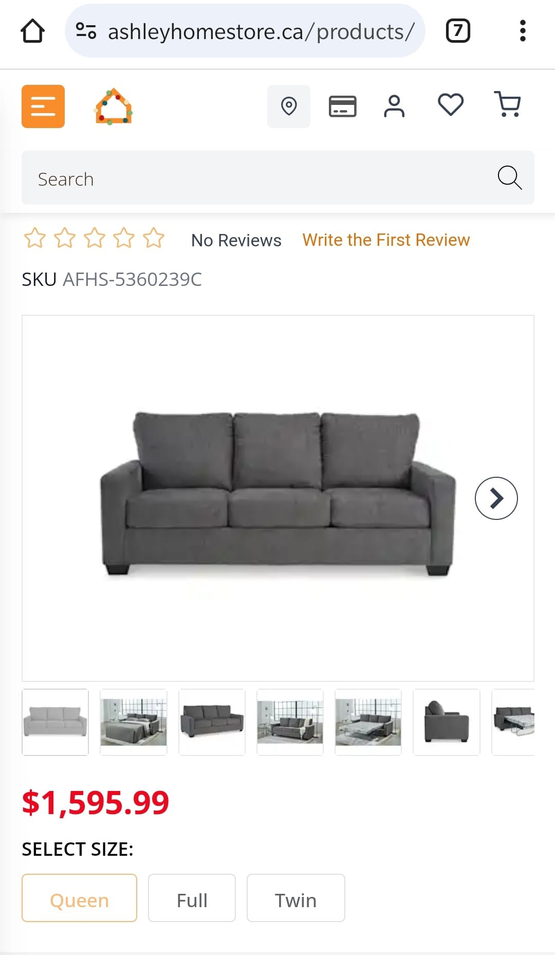 Sofa bed image indicator(3)