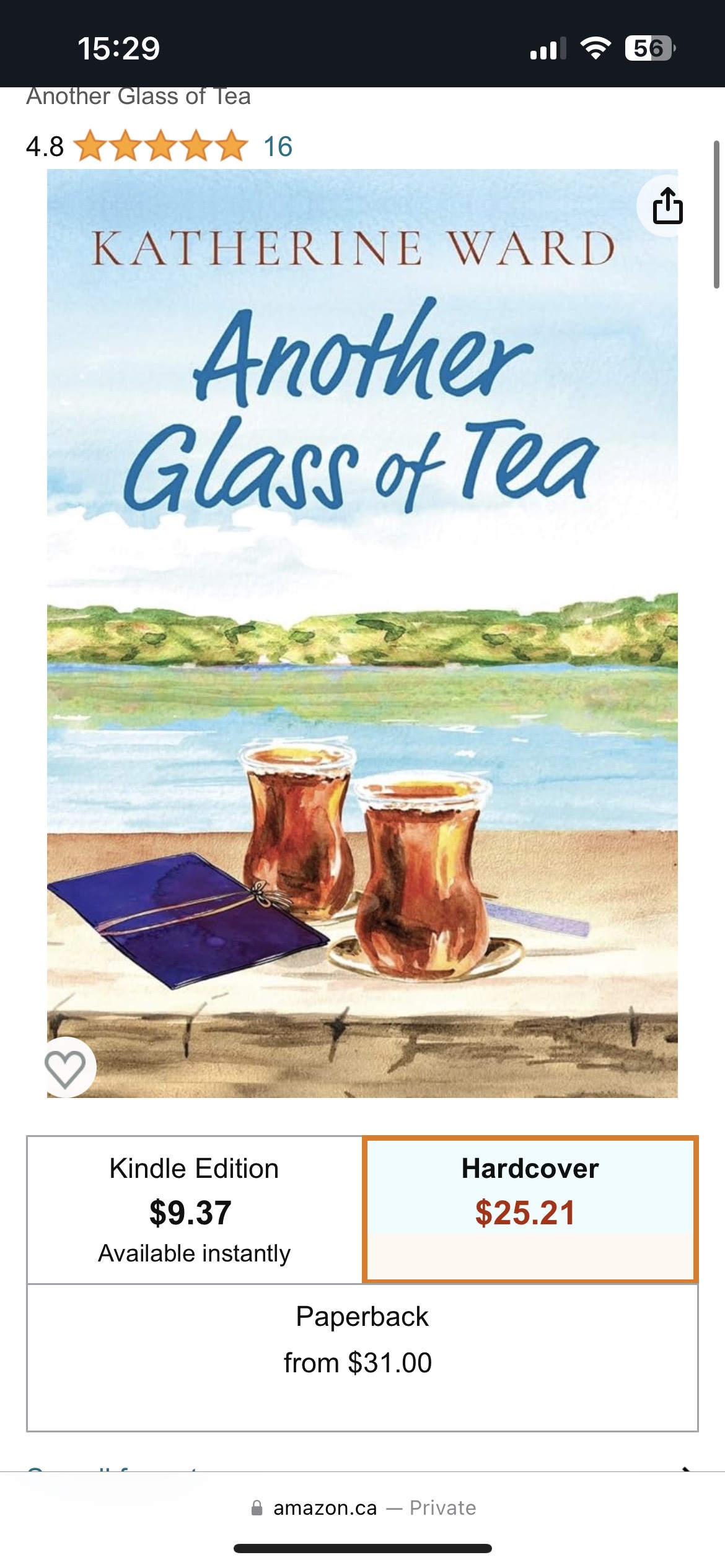 Another Glass of Tea - by Katherine Ward - Novel image indicator(3)